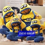 Conjunto de ropa de felpa para dormir